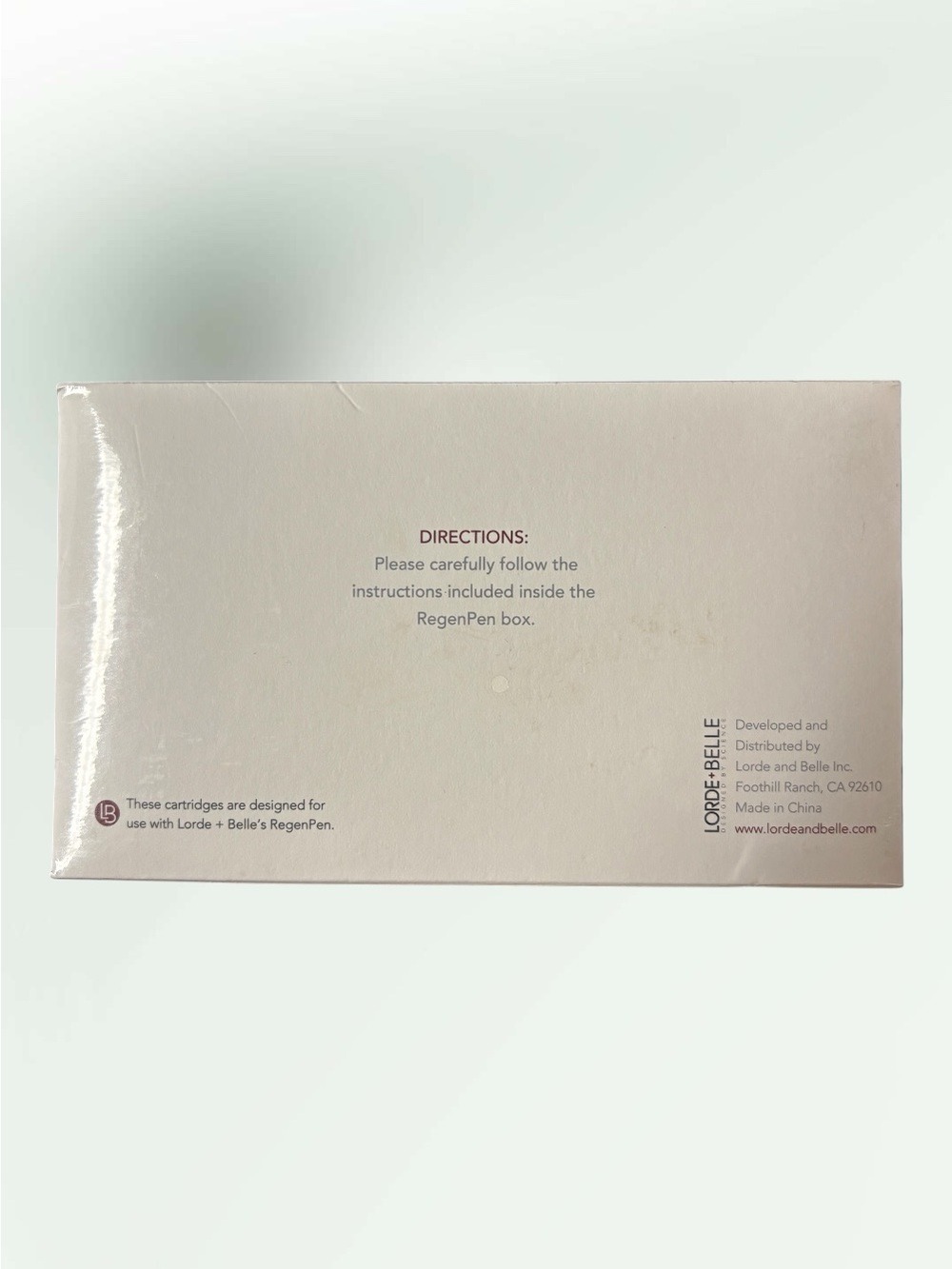 Lorde + Belle RegenPen Cartridges – White Replacement Pack (4 Weekly Cartridges) - Picture 2 of 2